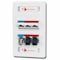 Siemon 1-PORT FLUSH MOUNT UNLOADED, SINGLE GANG ACCEPTS 1 COUPLER, IVORY CT2-FP-20 - alternate 1